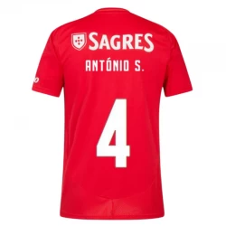 SL Benfica Antonio S. #4 Fußballtrikot 2024-25 Heimtrikot Herren