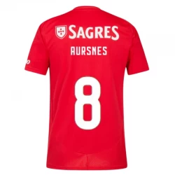 SL Benfica Aursnes #8 Fußballtrikot 2024-25 Heimtrikot Herren