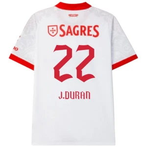SL Benfica Fußballtrikot 2026-27 J. Duran #22 Auswärtstrikot Herren