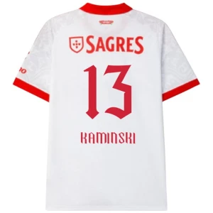 SL Benfica Fußballtrikot 2026-27 Kaminski #13 Auswärtstrikot Herren