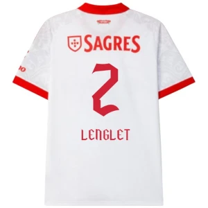 SL Benfica Fußballtrikot 2026-27 Lenglet #2 Auswärtstrikot Herren
