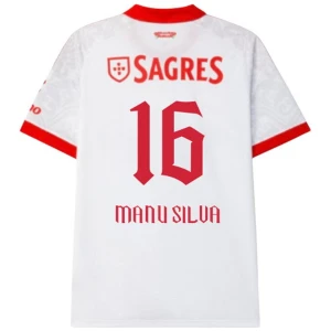 SL Benfica Fußballtrikot 2026-27 Manu Silva #16 Auswärtstrikot Herren