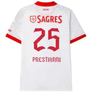 SL Benfica Fußballtrikot 2026-27 Prestianni #25 Auswärtstrikot Herren