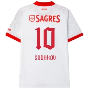 SL Benfica Fußballtrikot 2026-27 Sudakov #10 Auswärtstrikot Herren