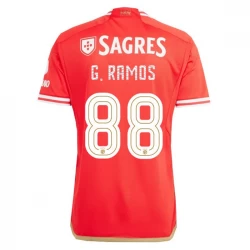 SL Benfica G. Ramos #88 Fußballtrikots 2023-24 UCL Heimtrikot Herren