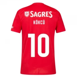 SL Benfica Kokcu #10 Fußballtrikot 2024-25 Heimtrikot Herren