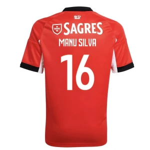 SL Benfica Manu Silva #16 Fußballtrikot 2025-26 Heimtrikot Herren