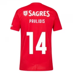 SL Benfica Pavlidis #14 Fußballtrikot 2024-25 Heimtrikot Herren