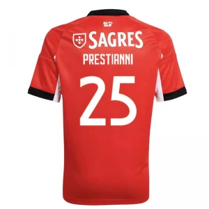 SL Benfica Prestianni #25 Fußballtrikot 2025-26 Heimtrikot Herren