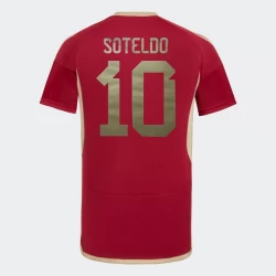Soteldo #10 Venezuela Fußballtrikot Copa America 2024 Heimtrikot Herren