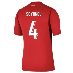 Soyuncu #4 Truthahn Fußballtrikot WM 2026 Heimtrikot Herren