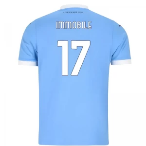 SS Lazio Ciro Immobile #17 Fußballtrikot 2025-26 Heimtrikot Herren