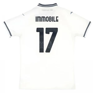 SS Lazio Fußballtrikot 2025-26 Ciro Immobile #17 Auswärtstrikot Herren
