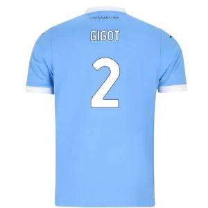 SS Lazio Gigot #2 Fußballtrikot 2025-26 Heimtrikot Herren