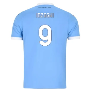 SS Lazio Inzaghi #9 Fußballtrikot 2025-26 Heimtrikot Herren