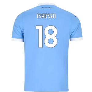SS Lazio Isaksen #18 Fußballtrikot 2025-26 Heimtrikot Herren