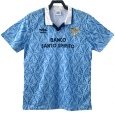 SS Lazio Retro Trikot 1991 Heim Herren