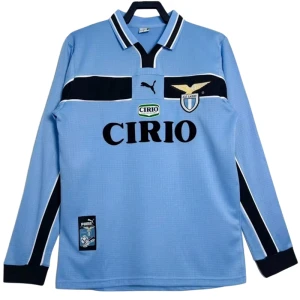 SS Lazio Retro Trikot 1998-99 Heim Herren Langarm