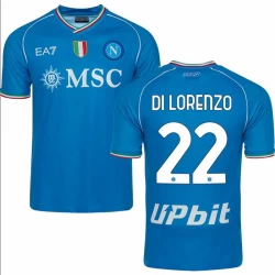 SSC Napoli Di Lorenzo #22 Fußballtrikots 2023-24 Heimtrikot Herren