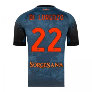 SSC Napoli Di Lorenzo 22 Halloween Fußballtrikot 2025-26 Heimtrikot Herren
