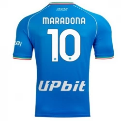 SSC Napoli Diego Maradona #10 Fußballtrikots 2023-24 Heimtrikot Herren
