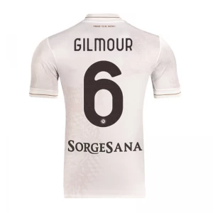 SSC Napoli Fußballtrikot 2025-26 Gilmour #6 Auswärtstrikot Herren