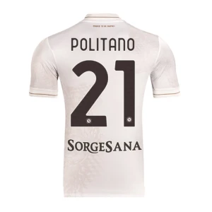 SSC Napoli Fußballtrikot 2025-26 Politano #21 Auswärtstrikot Herren