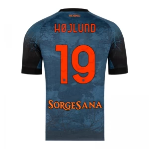 SSC Napoli Hojlund 19 Halloween Fußballtrikot 2025-26 Heimtrikot Herren