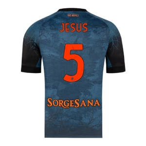 SSC Napoli Jesus 5 Halloween Fußballtrikot 2025-26 Heimtrikot Herren