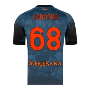 SSC Napoli Lobotka 68 Halloween Fußballtrikot 2025-26 Heimtrikot Herren