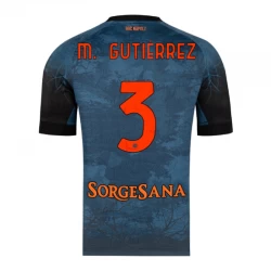 SSC Napoli M. Gutierrez 3 Halloween Fußballtrikot 2025-26 Heimtrikot Herren