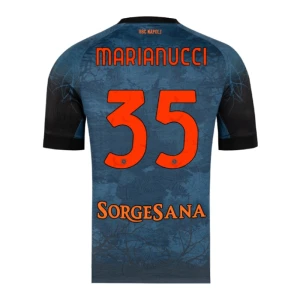 SSC Napoli Marianucci 35 Halloween Fußballtrikot 2025-26 Heimtrikot Herren