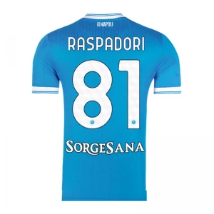 SSC Napoli Raspadori #81 Fußballtrikot 2025-26 Heimtrikot Herren