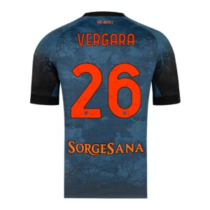 SSC Napoli Vergara 26 Halloween Fußballtrikot 2025-26 Heimtrikot Herren