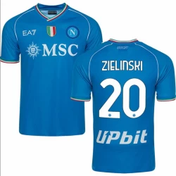 SSC Napoli Zielinski #20 Fußballtrikots 2023-24 Heimtrikot Herren