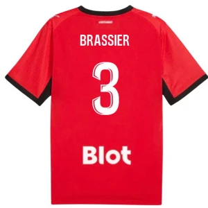 Stade Rennais FC Brassier #3 Fußballtrikot 2026-27 Heimtrikot Herren