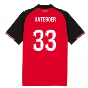 Stade Rennais FC Hateboer #33 Fußballtrikot 2025-26 Heimtrikot Herren