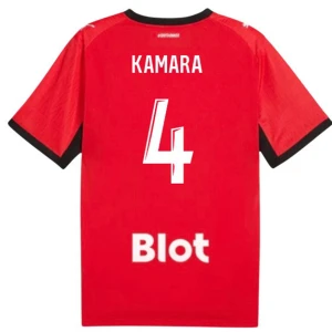 Stade Rennais FC Kamara #4 Fußballtrikot 2026-27 Heimtrikot Herren