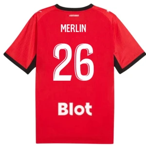 Stade Rennais FC Merlin #26 Fußballtrikot 2026-27 Heimtrikot Herren