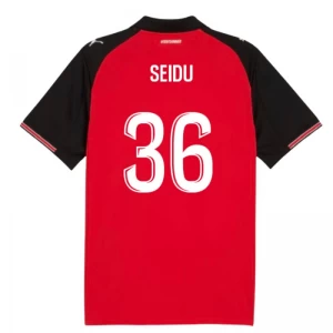 Stade Rennais FC Seidu #36 Fußballtrikot 2025-26 Heimtrikot Herren