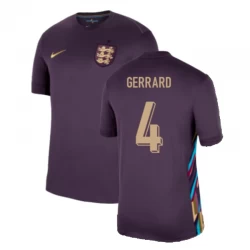Steven Gerrard #4 England Fußballtrikot EM 2024 Auswärtstrikot Herren