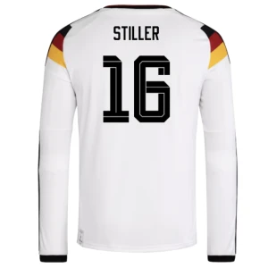 Stiller #16 Deutschland Fußballtrikot WM 2026 Heimtrikot Herren Langarm