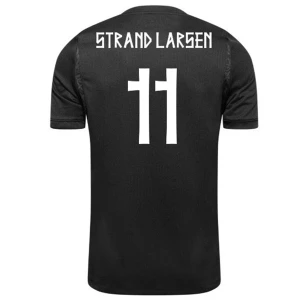 Strand Larsen #11 Norwegen Fußballtrikot WM 2026 Auswärtstrikot Herren