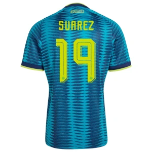 Suarez #19 Kolumbien Fußballtrikot WM 2026 Auswärtstrikot Herren