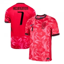 Südkorea Heungmin #7 Fußballtrikot 2024 Heimtrikot Herren