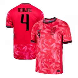 Südkorea Minjae #4 Fußballtrikot 2024 Heimtrikot Herren