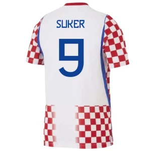 Suker #9 Kroatien Fußballtrikot WM 2026 Heimtrikot Herren