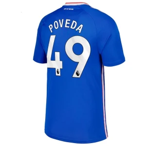 Sunderland AFC Fußballtrikot 2025-26 Poveda #49 Auswärtstrikot Herren