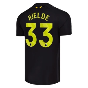 Sunderland AFC Fußballtrikot Hjelde #33 2025-26 Ausweichtrikot Herren