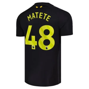 Sunderland AFC Fußballtrikot Matete #48 2025-26 Ausweichtrikot Herren